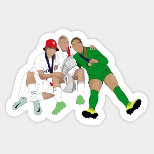 Ella Toone Alessia Russo Mary Earps Euros United Sticker